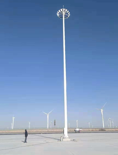 瓜州高速路服务区化隆高杆灯项目