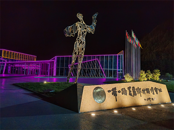 康县长坝镇一带一路和美乡村建设亮化项目