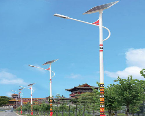 化隆民族特色路灯